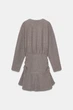 М'яка сукня з широким паском Zara 5584/806 L Коричнева (05584806707L) - зображення 6