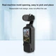 Захисний силіконовий чохол Puluz PU894B 3-в-1 для екшн-камери DJI OSMO Pocket 3 чорний - зображення 5