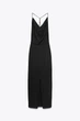 Сукня-комбінація з фурнітурою Zara 3564/129 XL Чорна (03564129800XL) - зображення 10