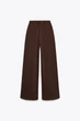 Штани з легким ефектом потертості Zara 4174/191 S Коричневі (04174191716S) - изображение 7