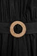 Довгий комбінезон з льону з поясом Zara 8570/389 S Чорний (08570389800S) - изображение 10