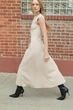 Довга сукня без рукавів Zara 0858/620 S Бежева (00858620718S) - изображение 5
