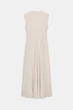 Довга сукня без рукавів Zara 0858/620 S Бежева (00858620718S) - изображение 7