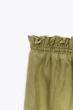 Спідниця zw collection середньої довжини з воланами Zara 3118/209 M Оливкова (03118209527М) - зображення 7