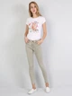 Джинсы Super Slim Fit женские Colin's 759 Lara CL1042747DN40303 24-30 Светлый хаки (8681597782696) - изображение 4