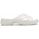 Жіночі слайд класик Білі Crocs Classic Cross Strap White (38-39, білий) - зображення 5