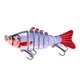 Набор секционных воблеров (5 шт) Segment Swimbait №4 - изображение 6