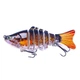 Набор секционных воблеров (5 шт) Segment Swimbait №4 - изображение 3