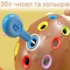 Развивающая игрушка монтессори сортер для детей 1-2 года Ежик (GS-213800) - изображение 4