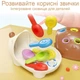 Развивающая игрушка монтессори сортер для детей 1-2 года Ежик (GS-213800) - изображение 5