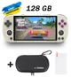 Портативна приставка TRIMUI SMART PRO 128Gb, 13000 ігор / Ігрова консоль (ігри PSP, PS1) Retro Grey з Чохлом та Захисним склом - зображення 1