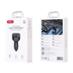 FM - трансмітер XO BCC18 Smart Bluetooth MP3 Car Charger Type-C 3A Black - изображение 4