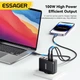 Мережевий зарядний пристрій Essager GaN Fast Charger QC4.0+PD3.0 100W 2 USB + 2 Type-C White (ESCD37W) - изображение 2