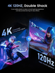 Портативный игровой монитор UPERFECT UColor J5 17.3" 4K 120Hz BE173BU 100% DCI-P3 QLED-IPS USB-C - изображение 3