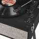 Вініловий програвач Audizio Fremont Black з Bluetooth IN/OUT з ніжками, вбудовані динаміки - зображення 7