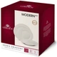 Сервіз столовий Gerlach Modern New Ivory 18 предметів на 6 осіб (5901035516489) - зображення 3