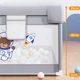 Детский игровой манеж Playpen 180 х 120 см с дверцей на молнии, сухой бассейн, детская площадка. Серый - изображение 3