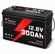Акумулятор Idzlldi 12V/300Ah LiFePO₄ з BMS для резервного живлення будинку та квартири - зображення 1