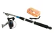 Wędka teleskopowa Game On Fishing z akcesoriami 2.10 m (8712051012421) - obraz 1