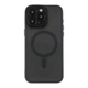 Протиударний Чохол TPU+PC Magnetic Matte Camera Lens with Magsafe для iPhone 14 Black - зображення 1