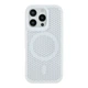 Чохол Premium TPU+PC AeroCool with MagSafe для iPhone 16 Pro Max White - изображение 1