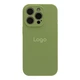 Чохол Silicone Case Full Size with Frame для iPhone 16 Pro Max 01.Mint - изображение 1