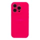 Чохол Silicone Case Full Size with Frame для iPhone 16 Pro Max 38.Shiny Pink - изображение 1