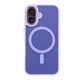 Чохол Premium TPU+PC Space Magnetic Color with Magsafe для iPhone 16 Plus Purple - изображение 1