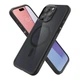 Прозрачный чехол накладка Spigen Ultra Hybrid Magsafe для Apple iPhone 15 Pro Black - изображение 1