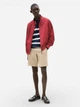Шорты хлопковые короткие мужские Tommy Hilfiger 472293295 34 Бежевые (1159854948) - изображение 3