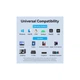 Перехідник USB-C to RJ45 Ethernet 1000Mbps green VENTION (CFQHB) (343439) - зображення 9
