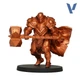 Акрилова фарба Стародавня мідь (Ancient Copper airbrush) Vallejo True Metallic Metal 77164 - зображення 2