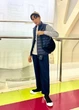 Штаны мужские Uniqlo 616922530 M Синие (1159855013) - изображение 8