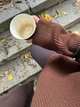 Светр оверсайз шоколадний - зображення 2