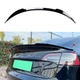 Спойлер лип Maxton Design для Tesla Model 3 2017-2024 ABS пластик, цвет черный глянец для Tesla Model 3 2017- (9101) - изображение 1