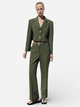 Брюки женские Zara 2941/888 S Хаки (02941888507022) - изображение 9