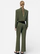 Брюки женские Zara 2941/888 S Хаки (02941888507022) - изображение 10