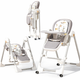 Стільчик для годування BabyChair з регульованою спинкою та столиком, шезлонг, колеса, складний X-715 - зображення 1