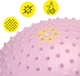 Мяч для фитнеса (фитбол) Cornix 65 см массажный Anti-Burst XR-0489 Light Pink - изображение 9