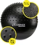 Мяч для фитнеса (фитбол) Cornix 65 см полумассажный Anti-Burst XR-0474 Black - изображение 5