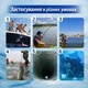 Эхолот с подводной HD-камерой для рыбалки 4.3” аккумулятором 5000 мАч, кабелем 30 м и ночным видением - изображение 5