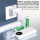 Акумулятори 18650 з USB TYPE-C Pujimax 7400mWh 3.7V (2 шт + кабель + кейс) (16236-2) - зображення 4