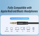 Перехідник аудіо Jack 3.5mm TRRS M -> 2X 3.5mm F (мікрофон + навушники) чорний Vention - изображение 7