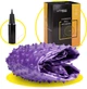 Мяч для фитнеса (фитбол) Cornix 65 см массажный Anti-Burst XR-0484 Violet - изображение 6