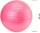 М'яч для фітнесу (фітбол) Cornix 55 см масажний Anti-Burst XR-0469 Pink - зображення 4