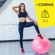 М'яч для фітнесу (фітбол) Cornix 55 см масажний Anti-Burst XR-0469 Pink - зображення 9