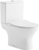 Унитаз-компакт Ravak WC Concept Slim Combi RimOff с бачком и с сиденьем Soft Close дюропласт RKUM100010 - изображение 1