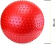 М'яч для фітнесу (фітбол) Cornix 65 см масажний Anti-Burst XR-0486 Red - зображення 6