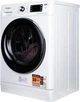 Пральна машина Whirlpool серії FreshCare+ FFWD8649BVUA, фронтальна, повнорозмірна, 54 см, 8/6 кг, 1400, клас С/A/B, 14 програм, пар, дисплей, інвертор, білий з чорним люком - зображення 3