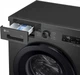 Стиральная машина LG серии 6 Motion™ Steam™ F2Y2WS6JE, фронтальная, узкая, 44 см, 6,5 кг, 1200, класс F/A/B, 10 программ, инверторный, WiFi, дисплей, антрацит - изображение 9